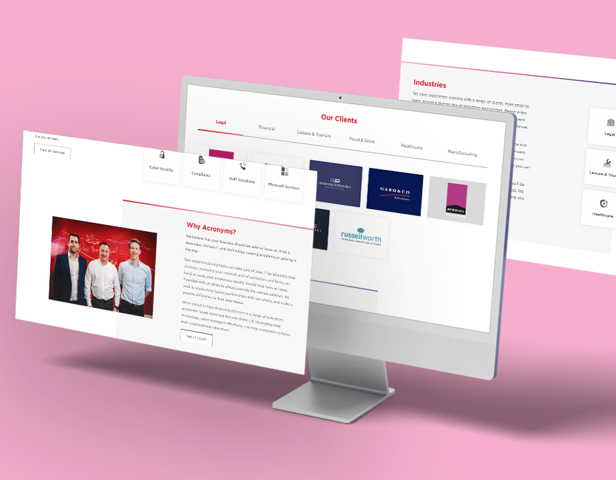 Acronyms IT Support Website